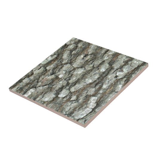 Echte houten Natuur Camouflage Tegeltje (Zijkant)