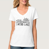 Echte huisvrouwen van Webb Lake T-shirt (Voorkant)