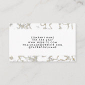 Echte huizen | Goudmarmer Visitekaartje (Achterkant)