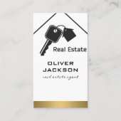 Echte huizen visitekaartje (Voorkant)