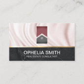 Echte huizen | Zijderzijde | Marmer Visitekaartje (Voorkant)