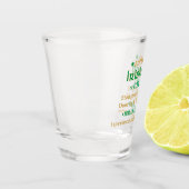 Echte Ier Te Huur Grappig Shot Glas (Links)