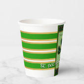 Echte Ierse Hart St. Patrick's Day PPC02 Papieren Bekers (Voorkant)