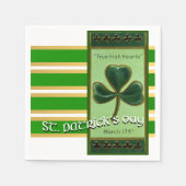 Echte Ierse Hart St. Patrick's Day PPN01 servetten (Voorkant)