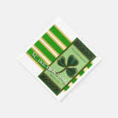 Echte Ierse Hart St. Patrick's Day PPN01 servetten (Hoek)