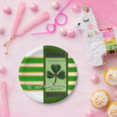 Echte Ierse Hart St. Patrick's Day PPP01 Papieren Bordje (Feest)