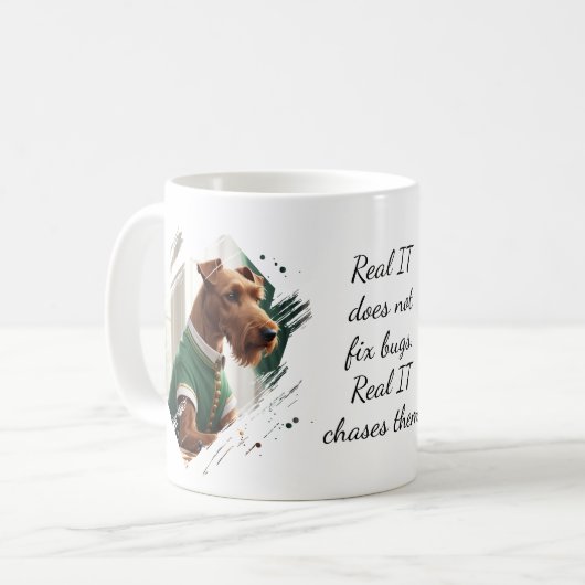 Echte IT Koffiemok (Voorkant links)
