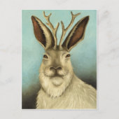 Echte Jackalope Briefkaart (Voorkant)