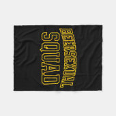 Echte Kerk Matching Groep Bachelorfeest Design Fleece Deken (Voorkant (Horizontaal))