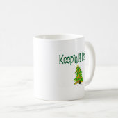 Echte kerstboom behouden koffiemok (Voorkant rechts)