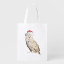 Echte kerstbosuil met één tricot-effect