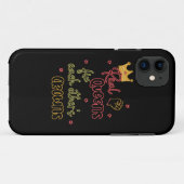 Echte koninginnen maken elkaars kronen vast Case-Mate iPhone case (Achterkant (horizontaal))