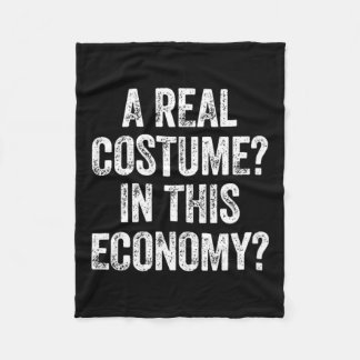 Echte Kostuums_ In Deze Economie_ Grappige Cosplay Fleece Deken