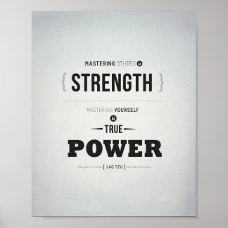 Echte kracht - 8-inch x10-inch art afdrukken poster