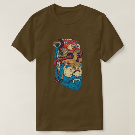 Echte krijger 1 t-shirt (Design voorkant)