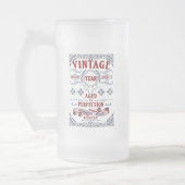  Echte Kwaliteit Verouderde Perfectie Verjaardag Matglas Bierpul (Links)