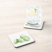 echte ledematen voor het ontwerpen van limoen bier onderzetter (Rechterzijde)