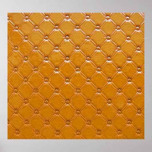Echte lederen bekleding: decoratief motief. poster (Voorkant)