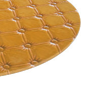 Echte lederen bekleding: decoratief motief. snijplank (Hoek)