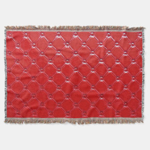 Echte lederen bekleding: veelzijdig decor deken