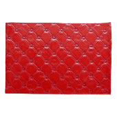 Echte lederen bekleding: veelzijdig decor kussensloop (Achterkant)