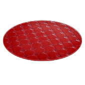 Echte lederen bekleding: veelzijdig decor snijplank (Hoek)