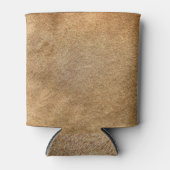 Echte leeuwenhuid: bonttextuur blikjeskoeler (Voorkant)