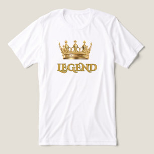ECHTE LEGENDE WIT GOUD GRAPHIC HEREN Tri-Blend SHIRT