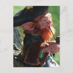 echte leprechaun briefkaart