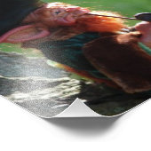 echte leprechaun foto afdruk (Hoek)