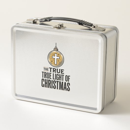 Echte Licht van Kerstmis Vintage Christelijke Vers (Voorkant)