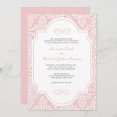 Echte liefde bruiloft uitnodiging (Voorkant / Achterkant)