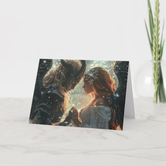 Echte Liefde Digitale Kunst Kaart (Voorkant)