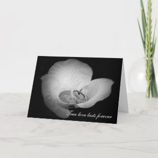 Echte liefde duurt eeuwig kaart