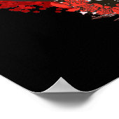 Echte liefde Eternity Skull Paar Poster (Hoek)