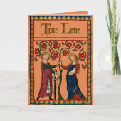 Echte liefde feestdagen kaart (Voorkant)