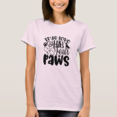 Echte Liefde Heeft Vier poten  T-shirt (Voorkant)