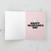 ECHTE LIEFDE KAT VALENTIJN DAG KAART (Binnen)