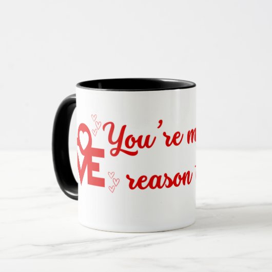 Echte liefde mok (Voorkant links)