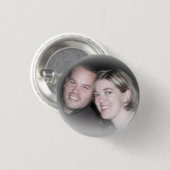 Echte liefde! ronde button 3,2 cm (Voorkant /achterkant)