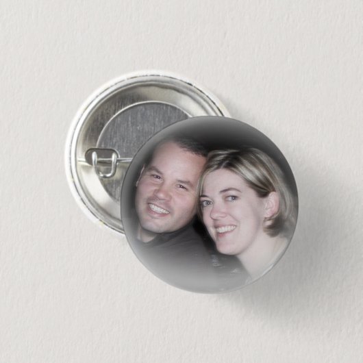 Echte liefde! ronde button 3,2 cm (Voorkant /achterkant)