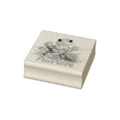 Echte liefde rubberstempel (Stempel)