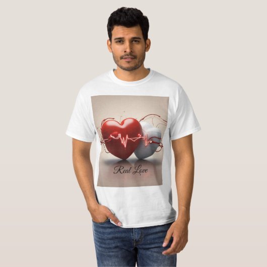 Echte liefde t-shirt (Voorkant volledig)