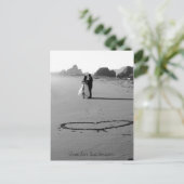 Echte liefde voor altijd briefkaart (Staand voorkant)