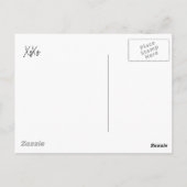 Echte liefde voor altijd briefkaart (Achterkant)