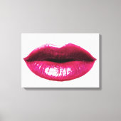 Echte LIps verpakte canvas 20x14" (Voorkant)