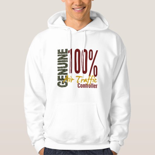 Echte luchtverkeersleider hoodie (Voorkant)