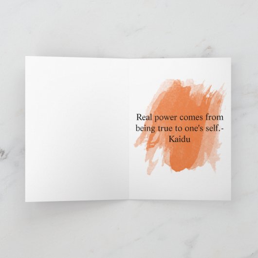 Echte macht komt kaart (Binnen)