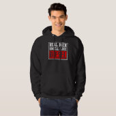 Echte Man die smaakt naar Diesel Funny Car Mechani Hoodie (Voorkant volledig)