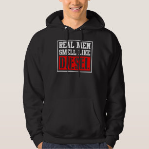 Echte Man die smaakt naar Diesel Funny Car Mechani Hoodie